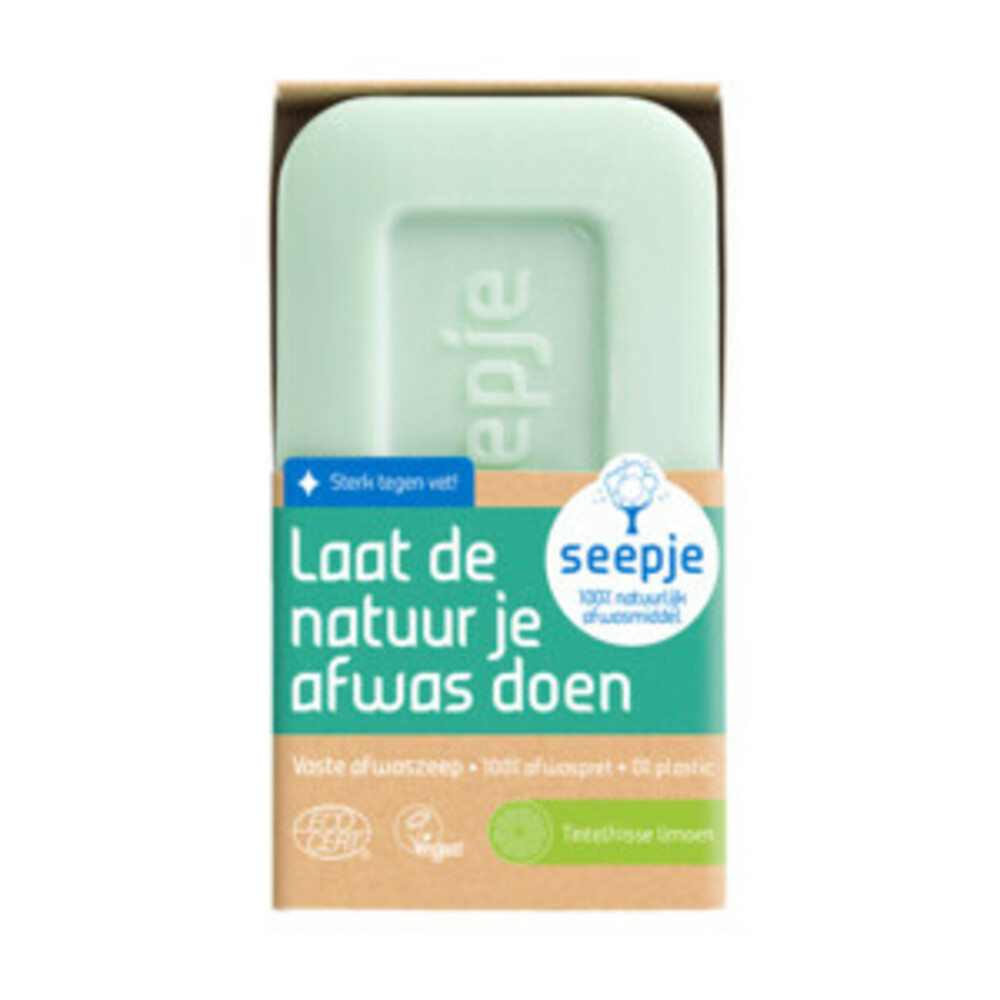 Seepje Afwaszeep Tintelfrisse Limoen Geur120 gr