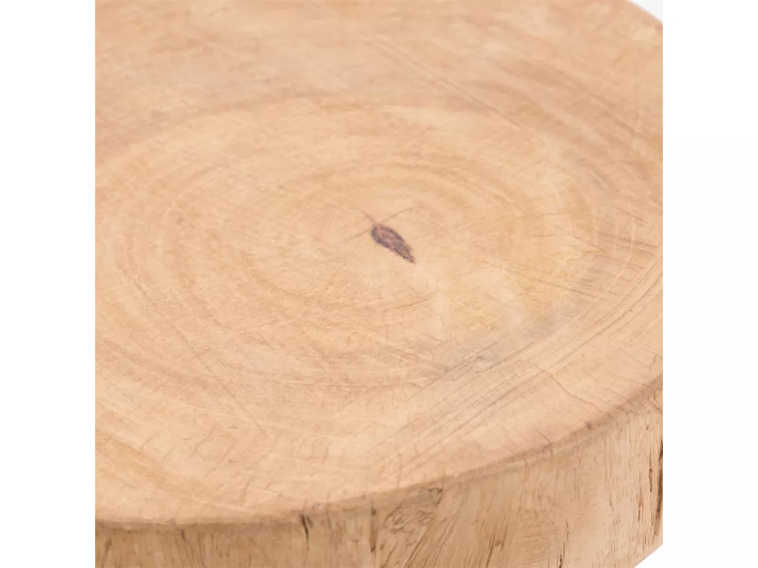 TABOURET Pinto Teck couleurs naturelles