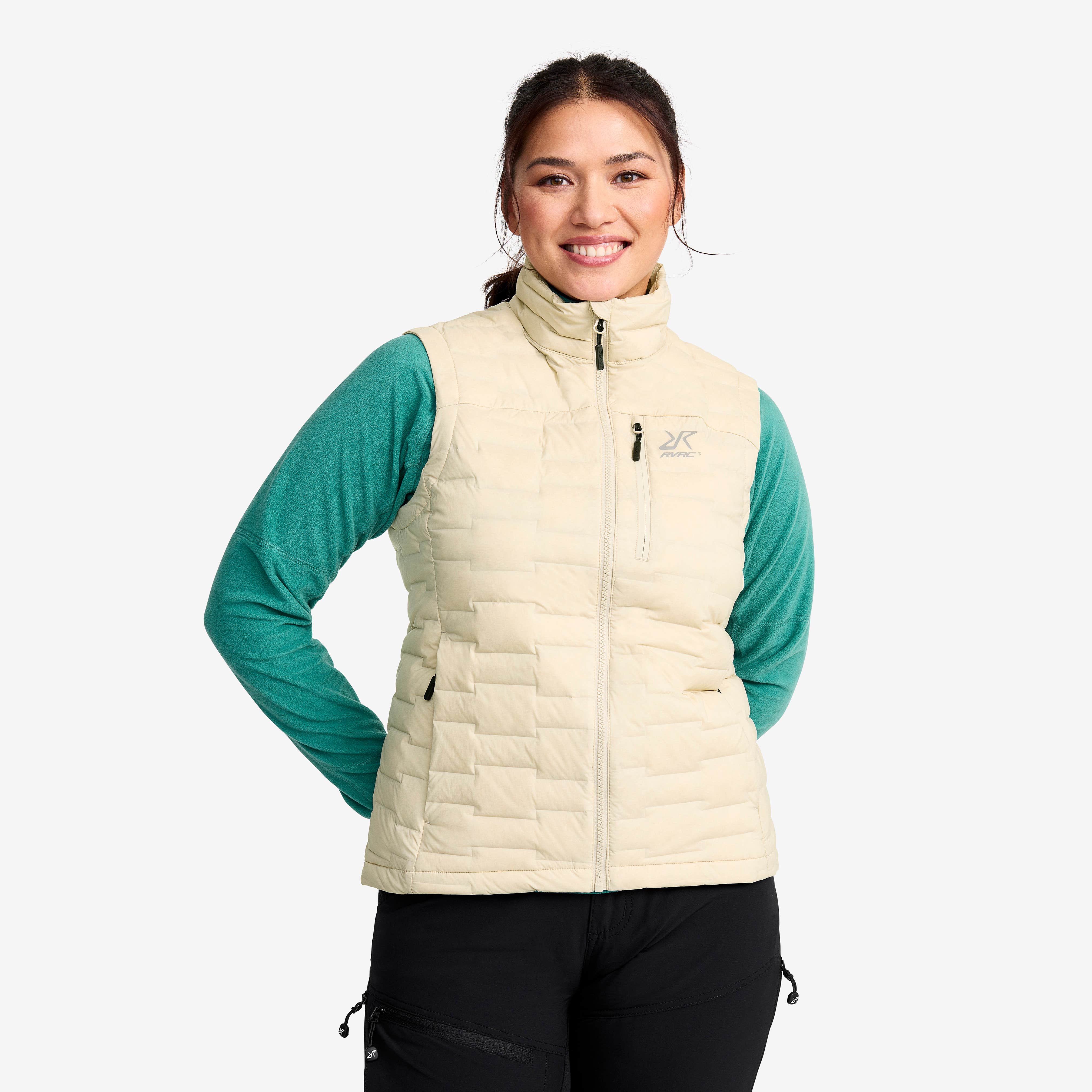 Flex Stretch Down Vest Dame Peyote