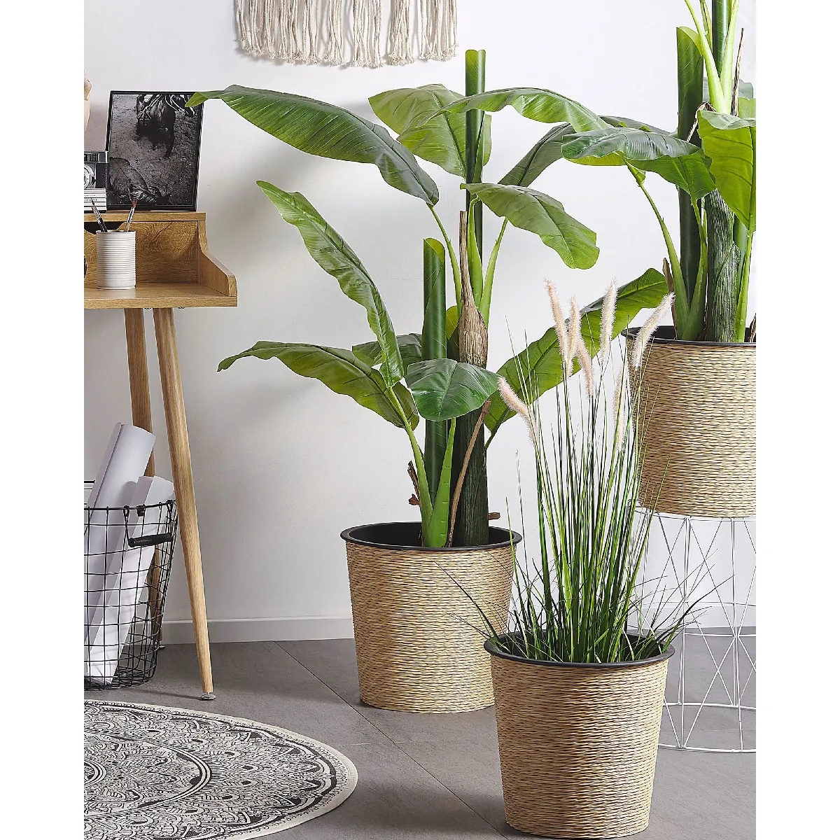 Beliani Plante Artificielle REED PLANT 87 cm