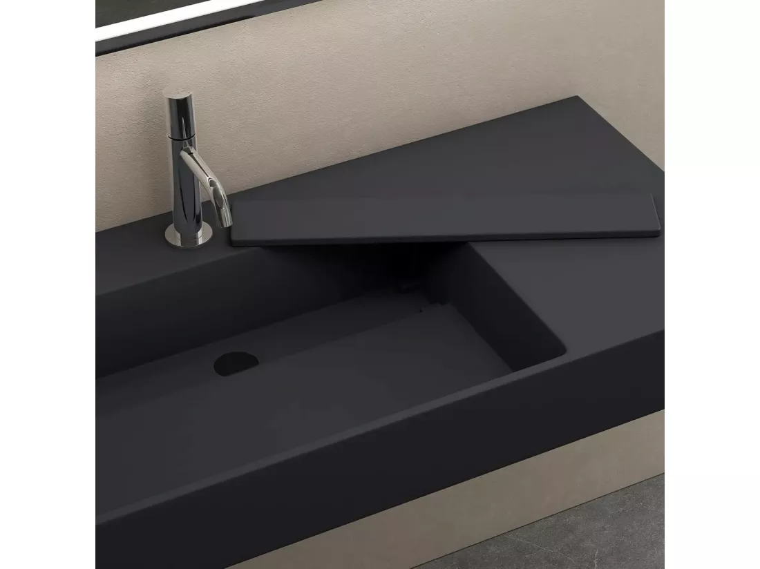 Vasque En Conglomérat Rea Archi 75 Grey