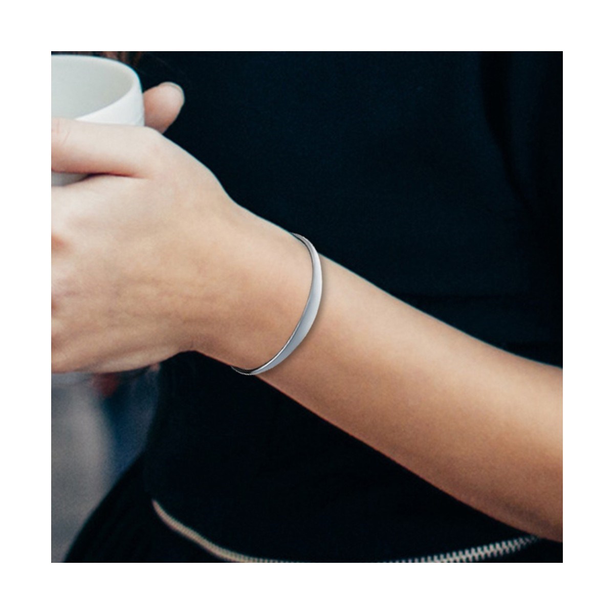 Bracelet blanc par SC Bohème