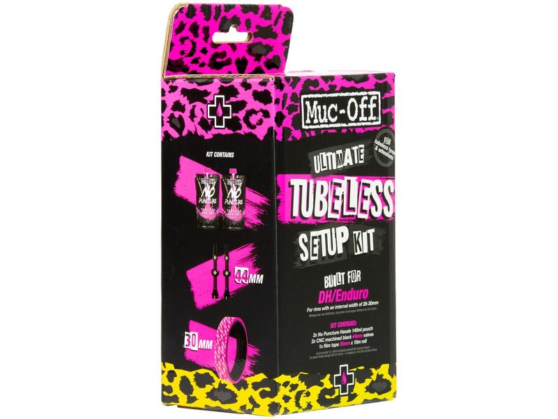 Muc-Off Ultimate Tubless Kit DH/Trail/Enduro 44 mm Fahrradset für Tubeless