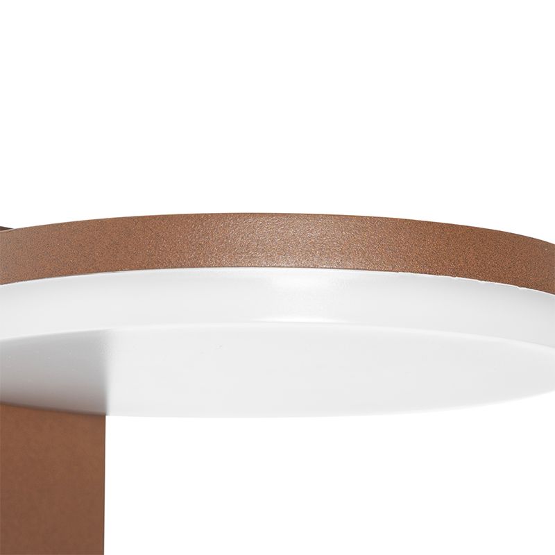Moderne buiten wandlamp roestbruin incl. LED IP54 - Esmee
