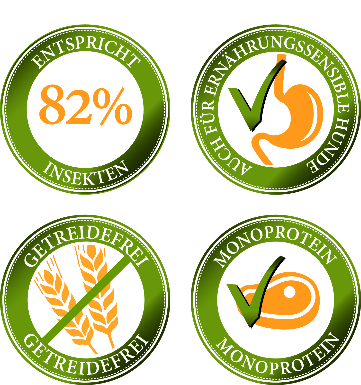 Hypoallergénes nourriture sèche avec insectes - landgut-schmaus - 2,5 kg