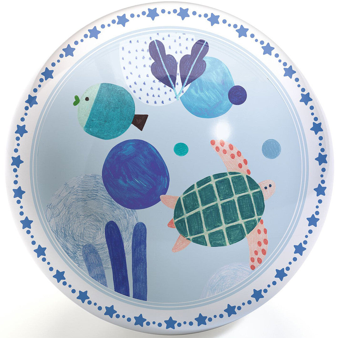 Djeco speelbal zeedieren - 22 cm