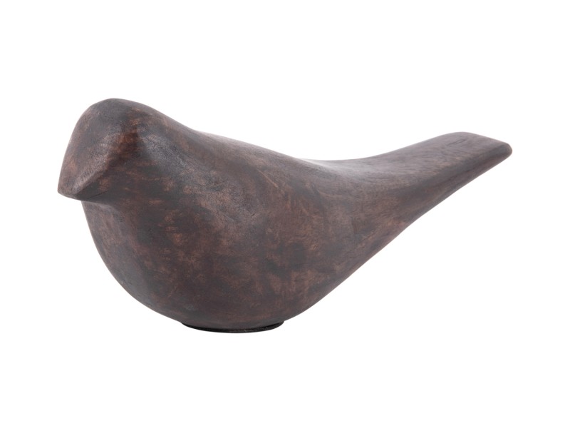 Statue Bird Mango Wood PT4004DW Walnut