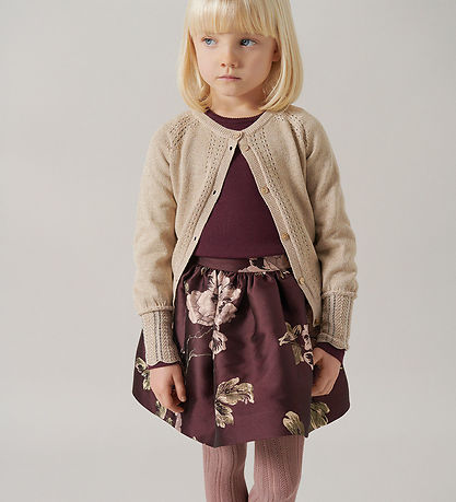 MarMar Cardigan - Strik - Tillie - Gold m. Glitter