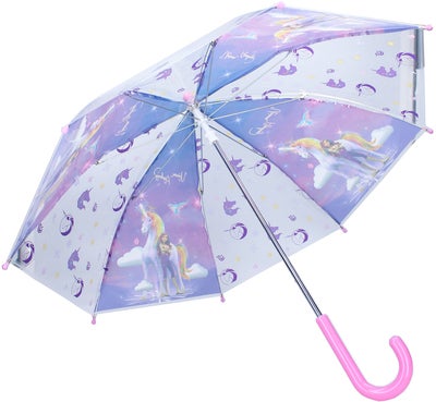 Unicorn Academy Paraply Rainy Days, Lilla