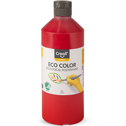 Creall eco color plakkaatverf 500ml - primair rood