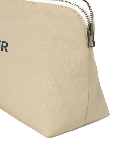 Studio Feder Toilettaske - Celia Mini - Canvas - Sand Beige