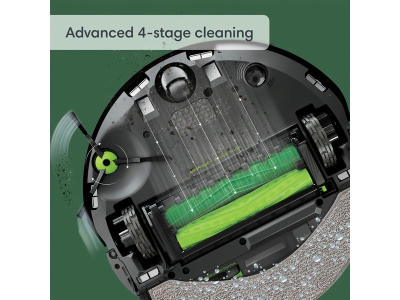 iRobot Saug- und Wischroboter Roomba Combo j7 Roboterstaubsauger zum Saugen -und Wischen