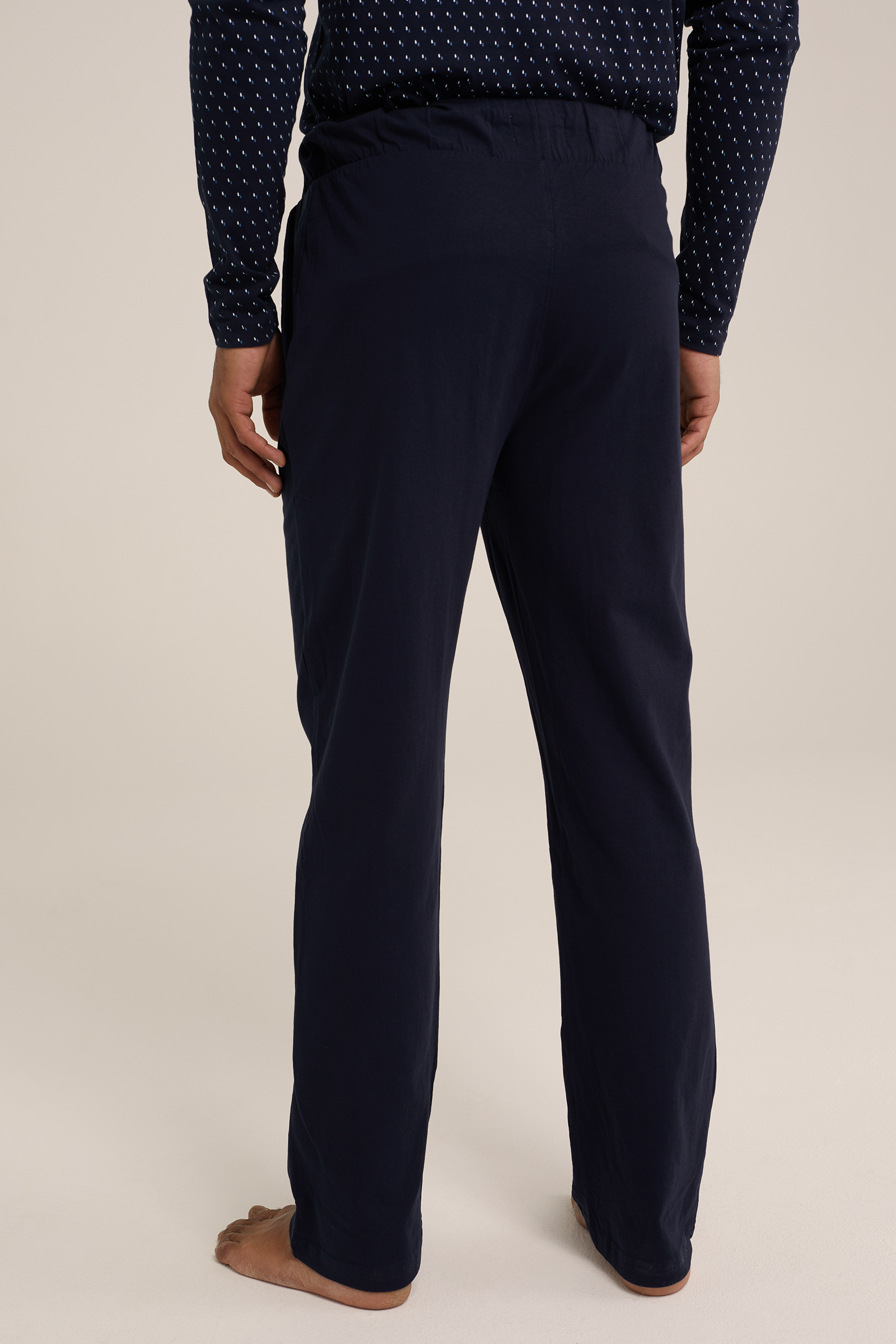 pyjamabroek WE Fashion Donkerblauw