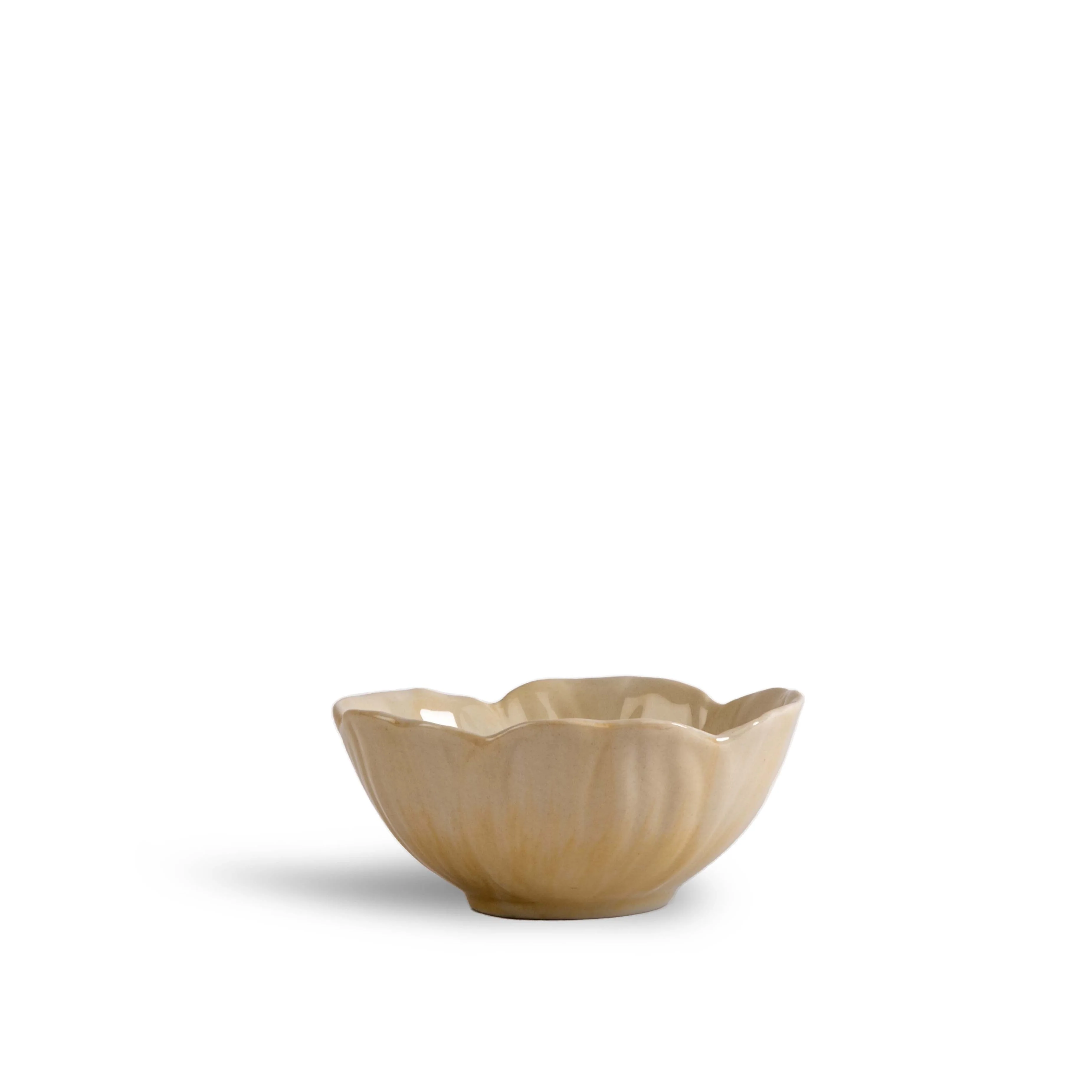 BYON  Poppy skål, beige - Ø11 cm.