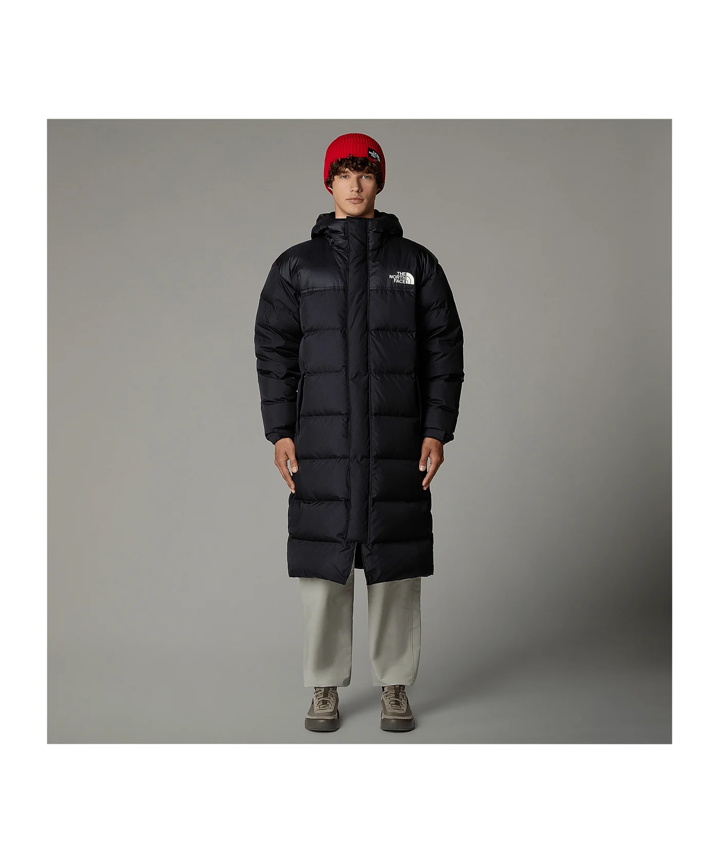 The North Face Nuptse Parka Jacke Schwarz F4H0