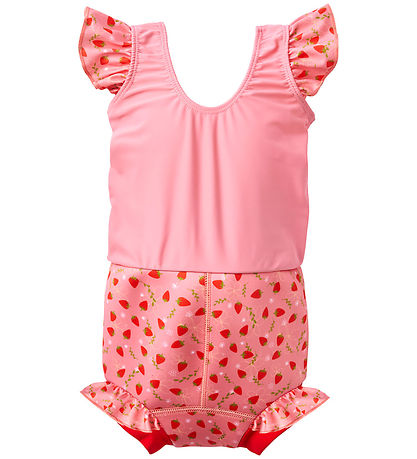Splash About Windel-Badeanzug - Happy Nappy Kostüm - Strawberry