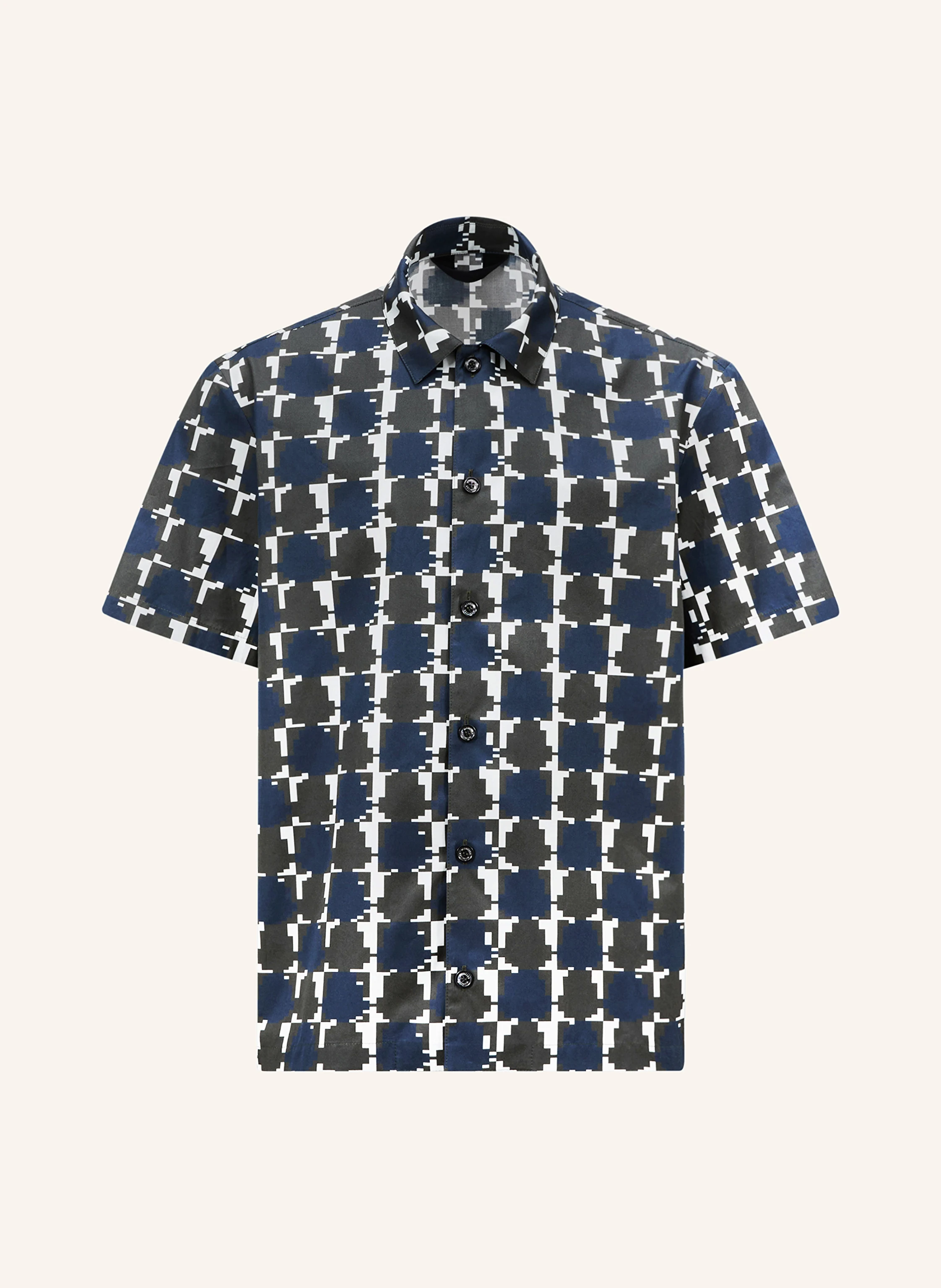 MONCLER Kurzarm-Hemd Comfort Fit
