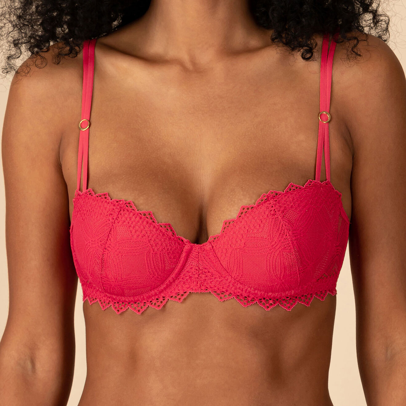 Liz Soutien-gorge Corbeille rose