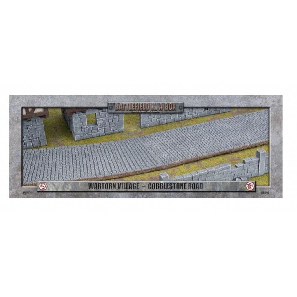 Battlefield in a Box: Wartorn Village - Cobblestone Road