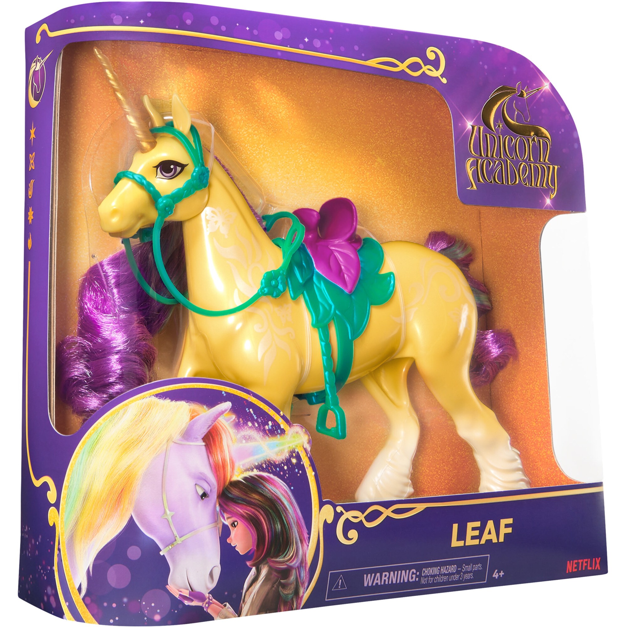 Spin Master Spielfigur Unicorn Academy - Einhorn Leaf
