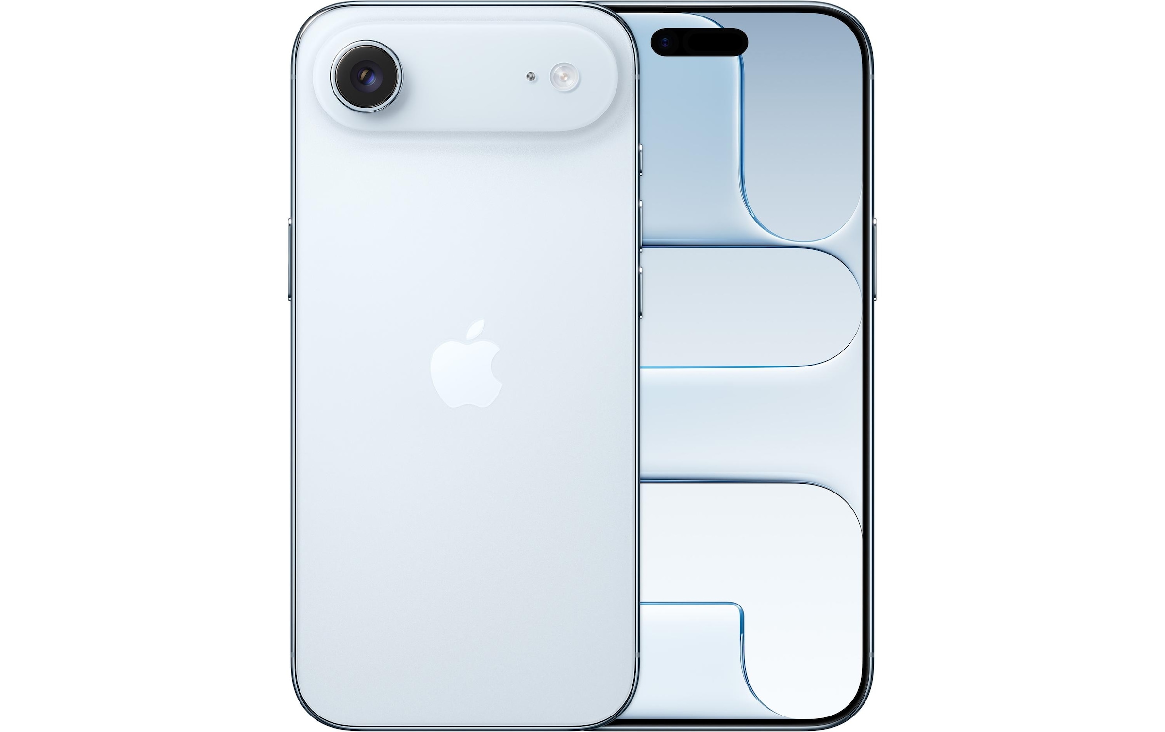 Apple Smartphone »iPhone Air« Hellblau Induktionsladung