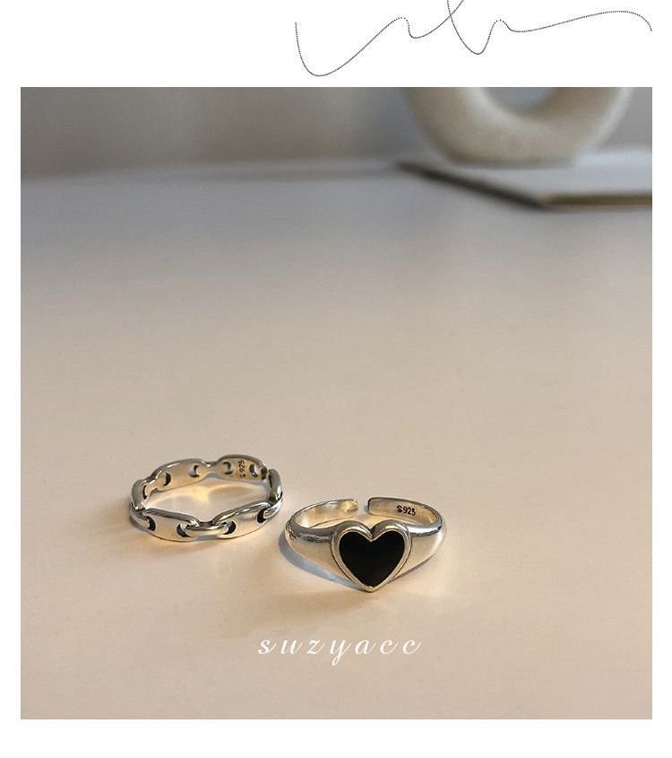 Korrs - 925 sterling zilveren open ring (verschillende ontwerpen)