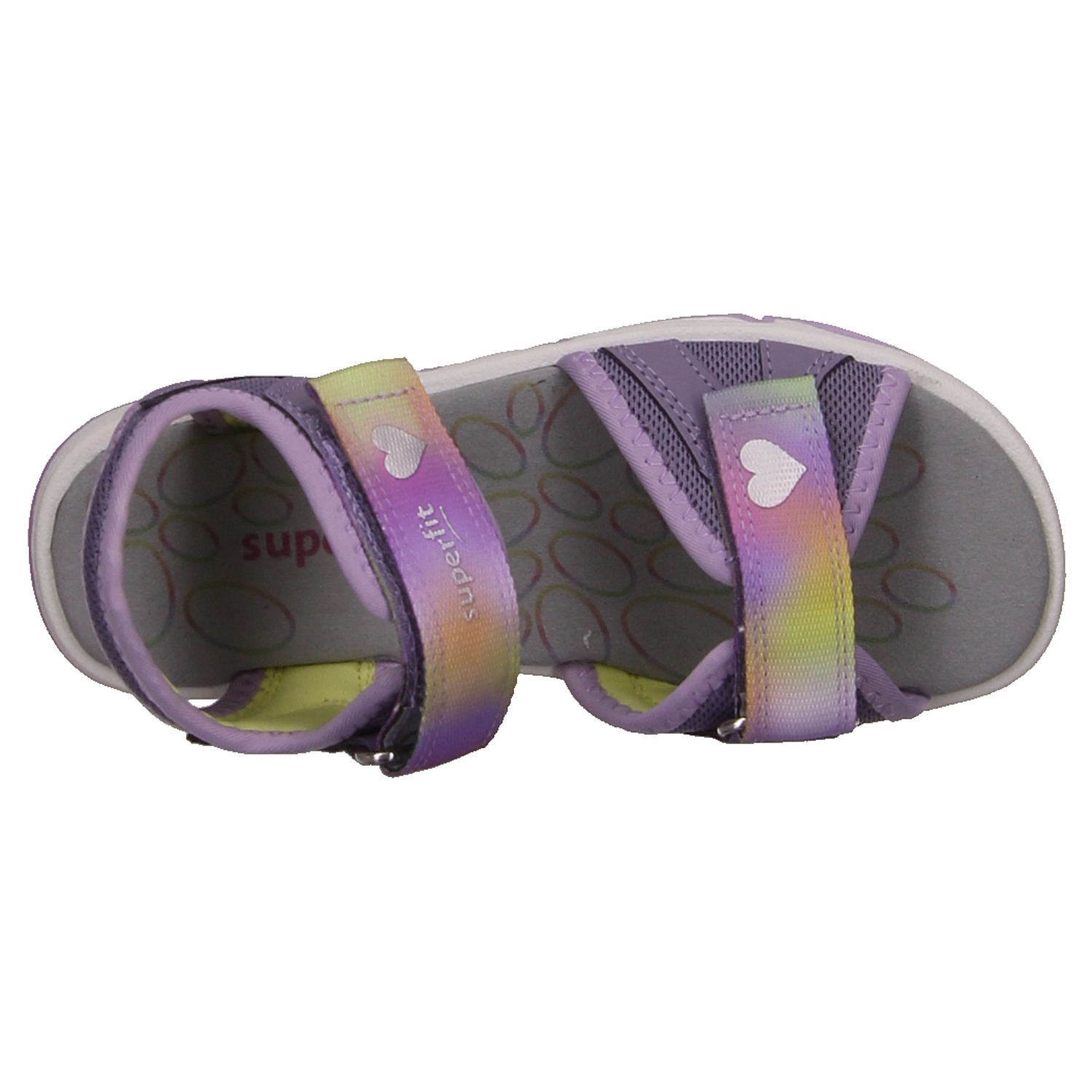 Superfit Sandaletten lila lila/violett