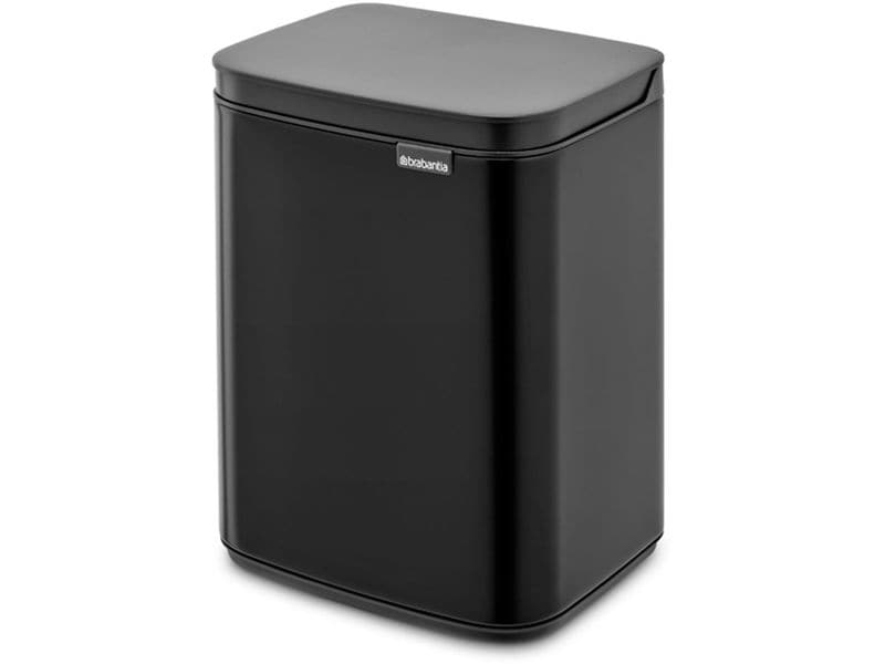 Brabantia Kosmetikeimer Bo Waste Bin 4 l, Schwarz matt Mülleimer