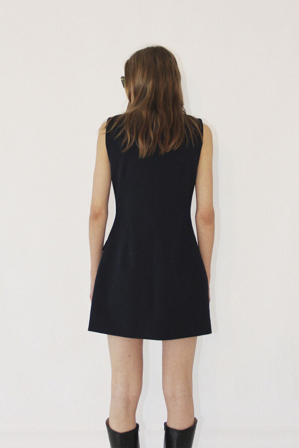 Designers Remix Scott Shift Dress Dark blue