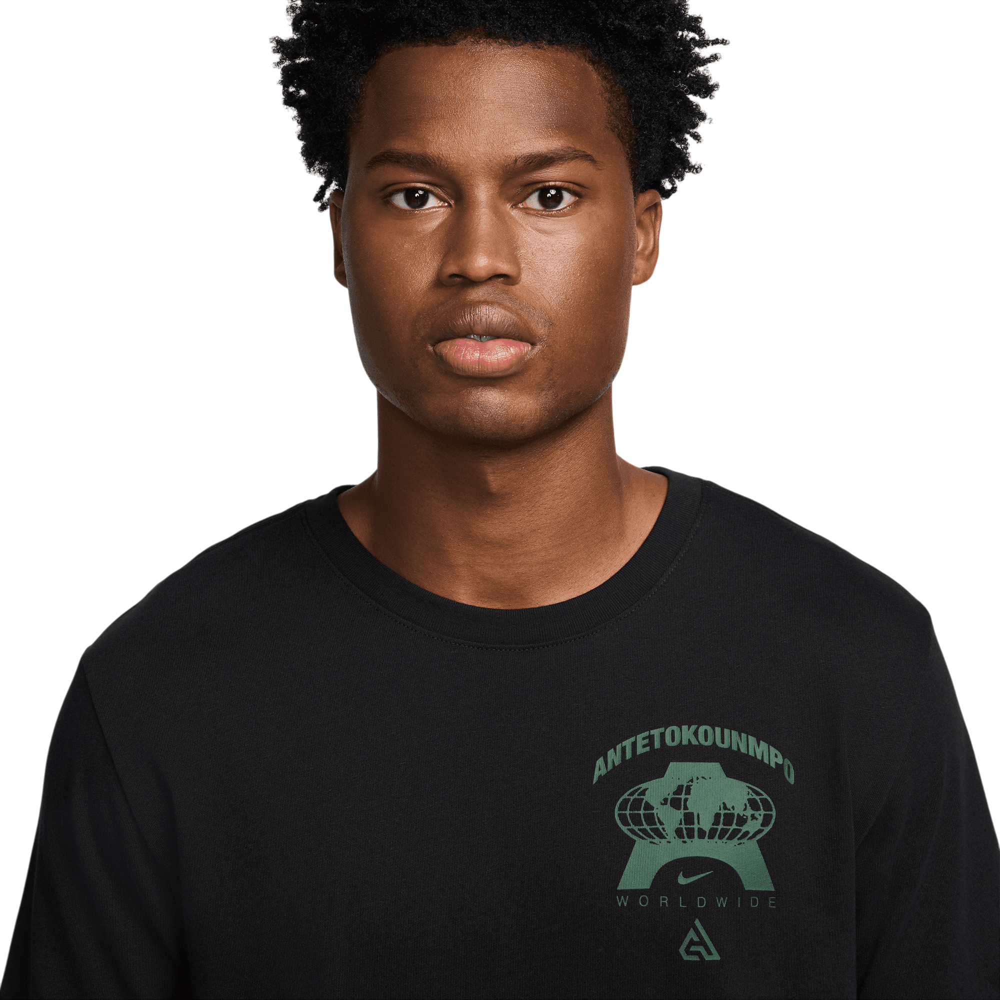 Nike NBA M90 Giannis Antetokounmpo T-Shirt Schwarz F010