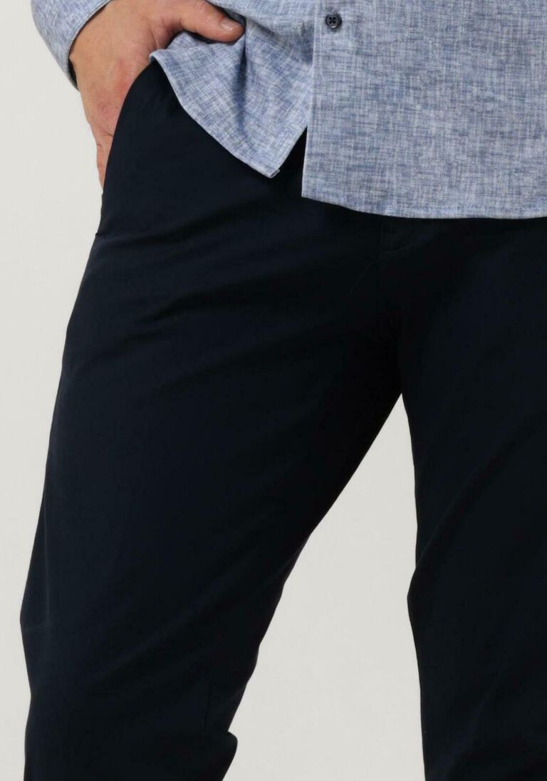 VANGUARD donkerblauwe vanguard chino v12 chino 4-way stretch twill