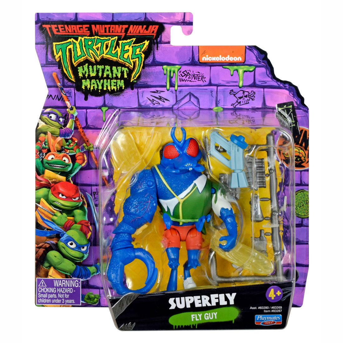 Teenage Mutant Ninja TurtlesSpeelfiguur - Superfly Fly Guy