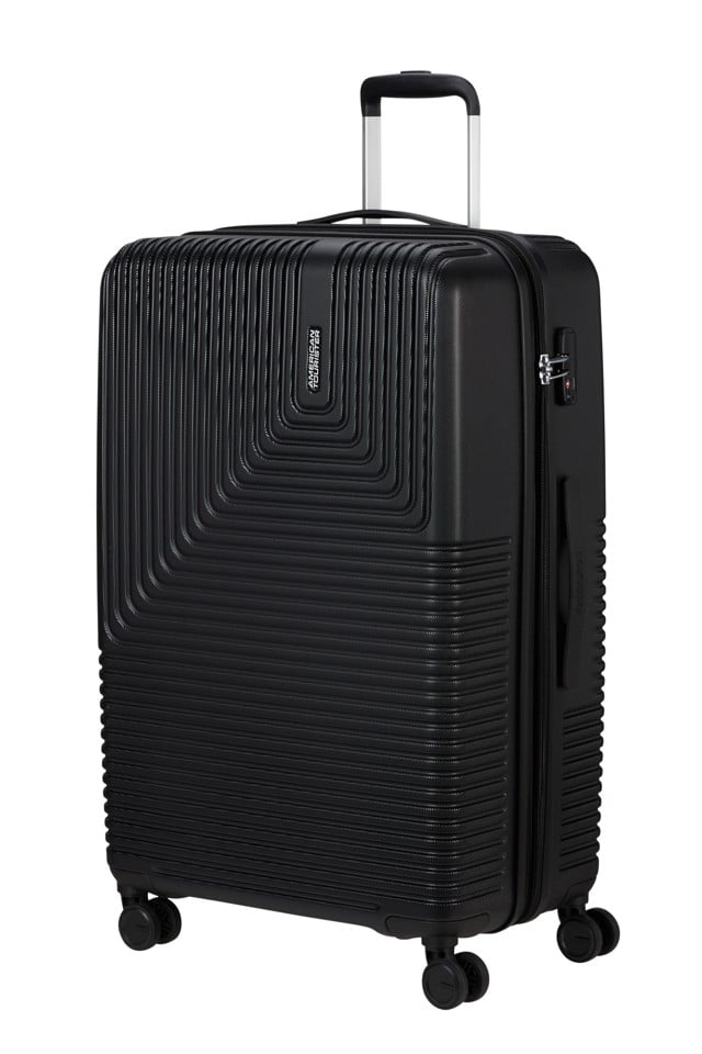 American Tourister - Niteline Suitcases -3 pcs- Midnight Black
