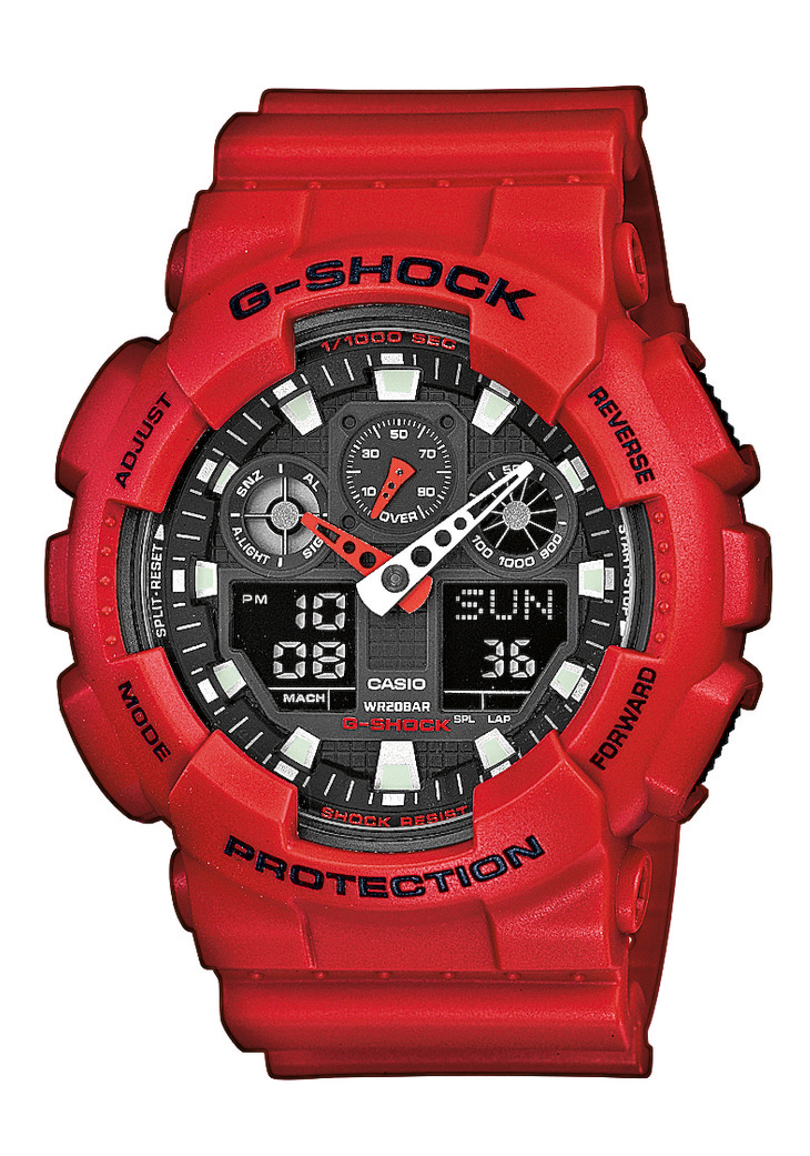 Casio G-Shock Herrenuhr GA-100B-4AER