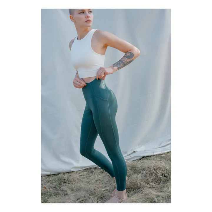 Girlfriend Collective Legging Poche | Vert