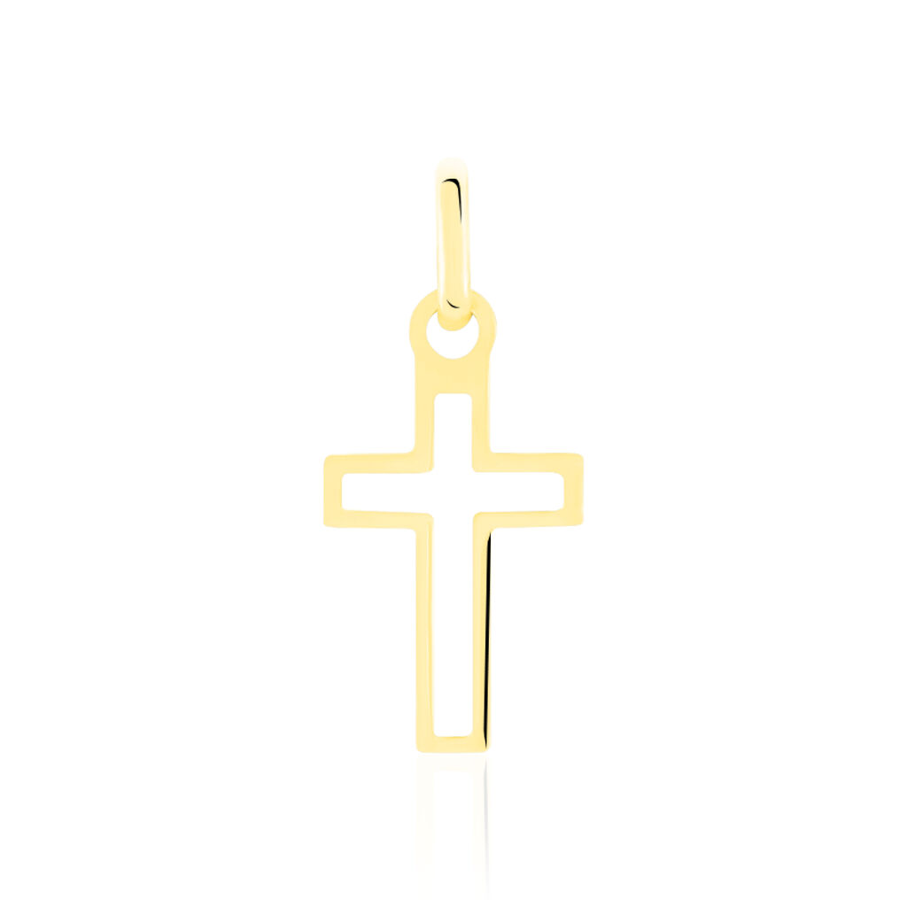Pendentif Alyssa Croix Or Jaune