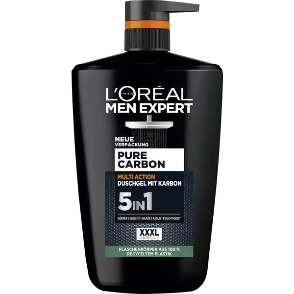 Pure Carbon 5in1 Multi-Action Duschgel XXL