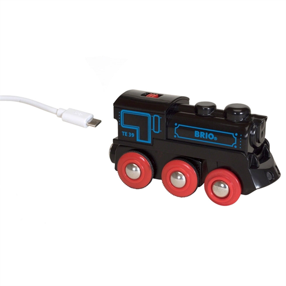 Genopladeligt Lokomotiv m. Mini USB-kabel