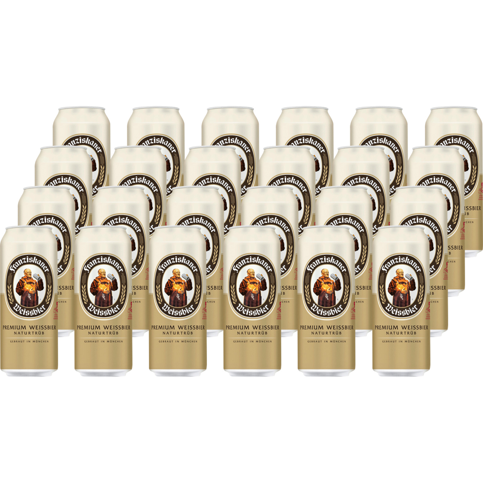 Bier Weissbier Franziskaner 24 x 50 cl