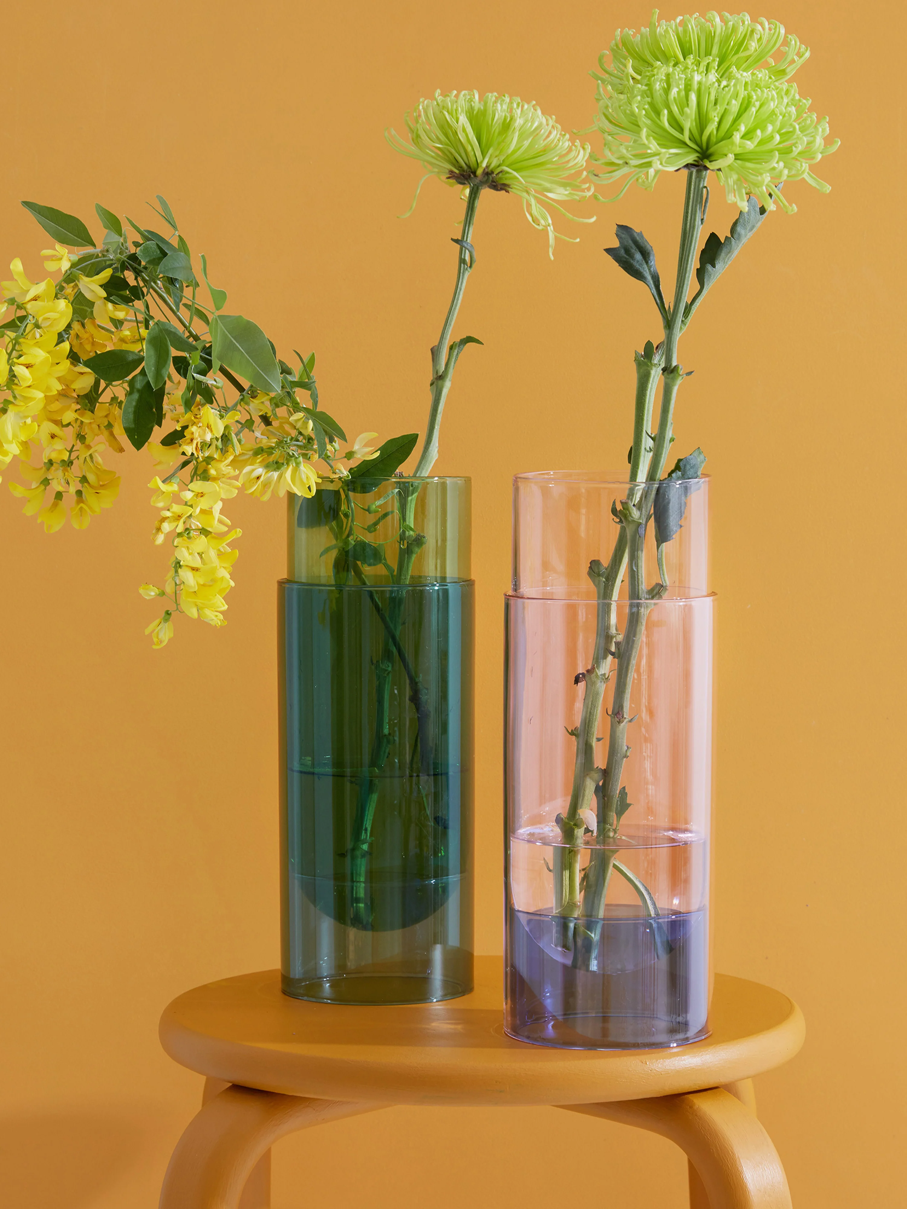 Mondgeblazen vaas Bouquet Tube, H 27 cm