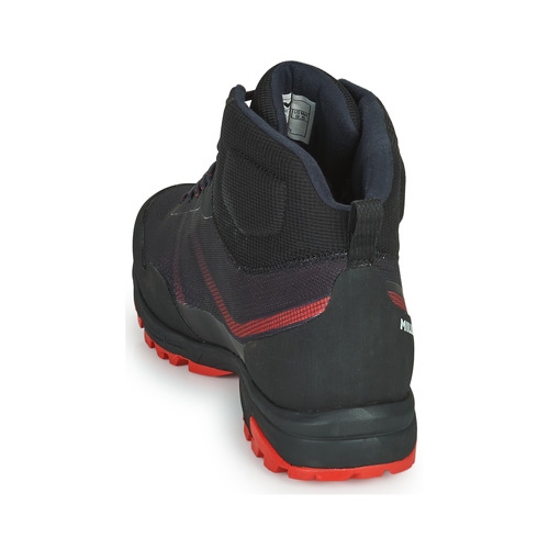 Millet - HIKE UP MID GORETEX - Noir / Rouge