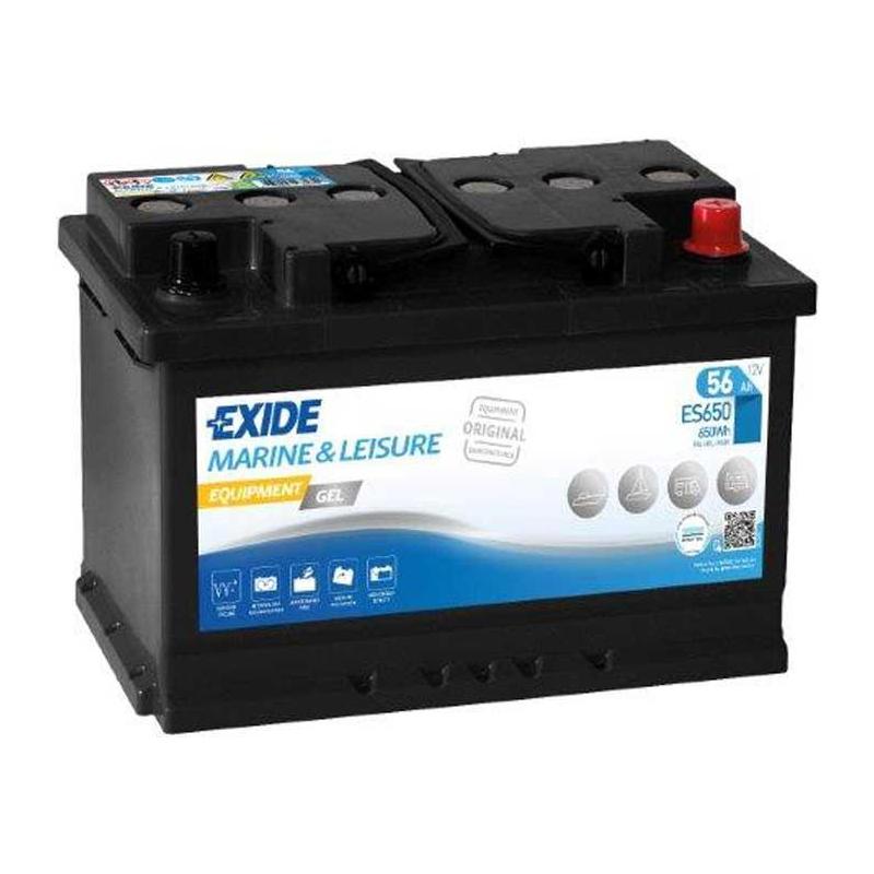 Batterie Exide Marine Decharge Lente Gel 12V