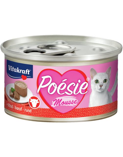 Vitakraft Poésie Mousse Blikje 85 g - Kattenvoer