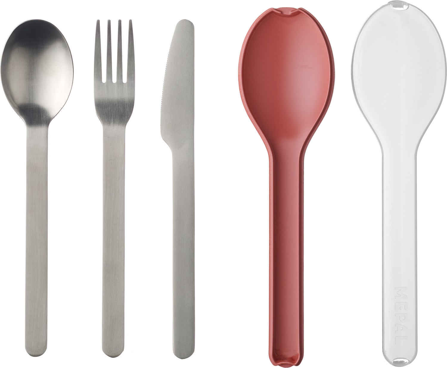 Mepal bestekset Ellipse terracotta 3-delig