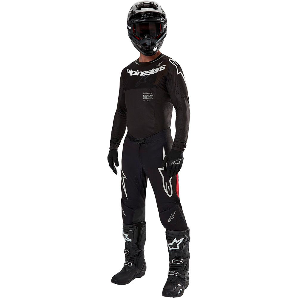 Alpinestars - Pantalon Supertech Ward Noir / Rouge