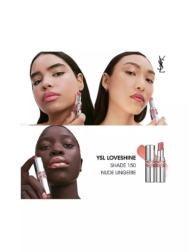 YVES SAINT LAURENT Loveshine Lippenstift (150 Nude Lingerie) rosa