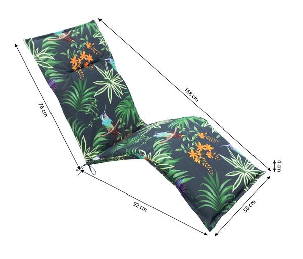 Dehner Relaxauflage Sicilia, ca. B50/H4/T168