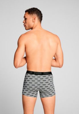 PumaEveryday AOP Print Boxer 2er - grau