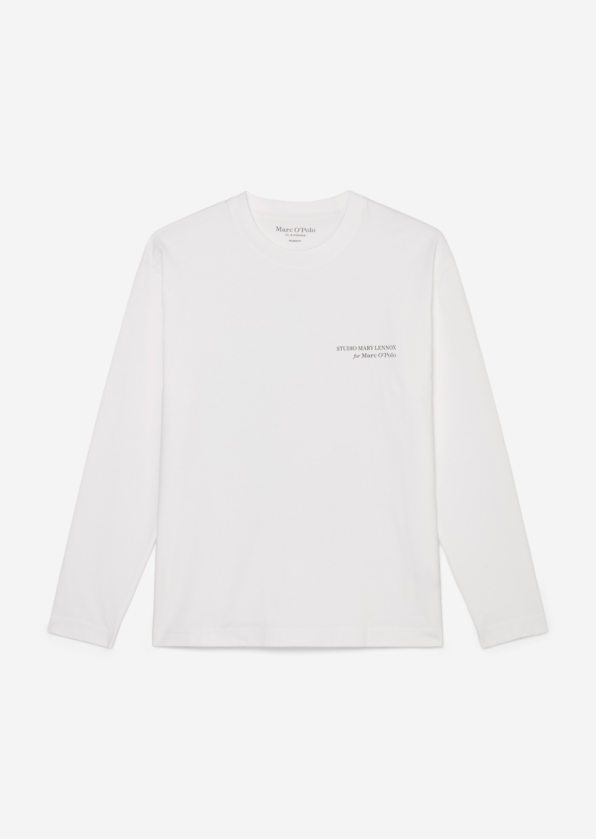 STUDIO MARY LENNOX for MO'P Longsleeve relaxed mit floralem Rückenprint