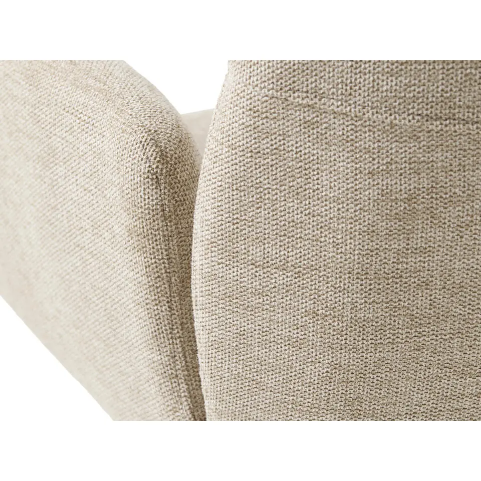 Eetkamerstoel Beige Metaal - 57,5x62x88cm - Roxana